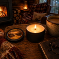 Grandpa's Cabin | 3.5 oz Tin | Handcrafted Soy Candle