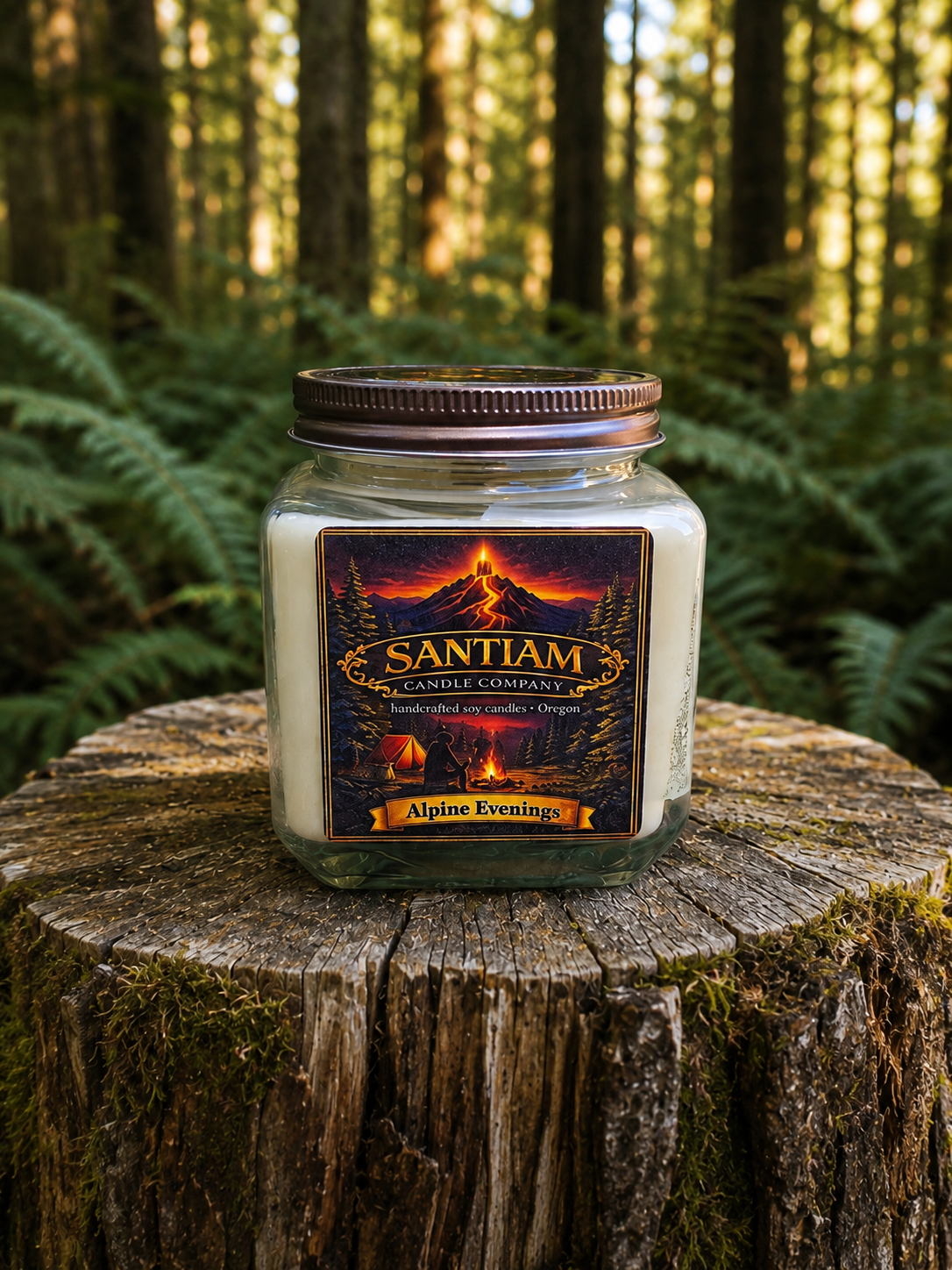 Alpine Evenings | 15.5 oz Handcrafted Soy Candle
