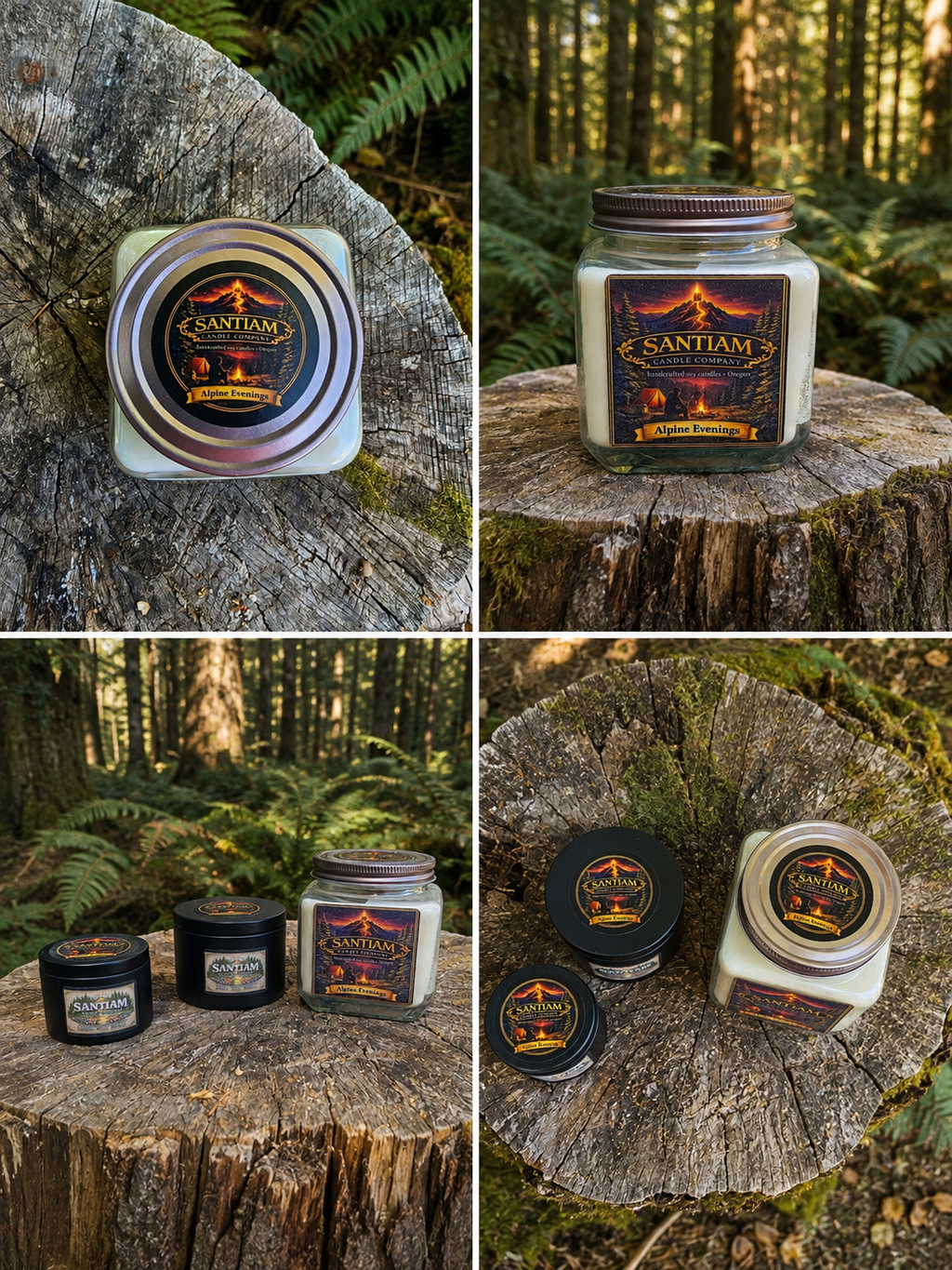 Alpine Evenings | 15.5 oz Handcrafted Soy Candle