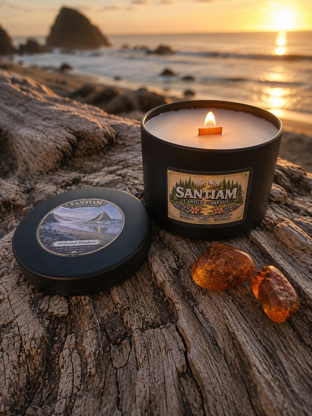 Driftwood Wanderer | 7 oz Handcrafted Soy Candle
