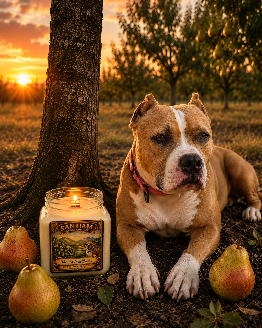Shane's Pear Butter | 15.5 oz Handcrafted Soy Candle