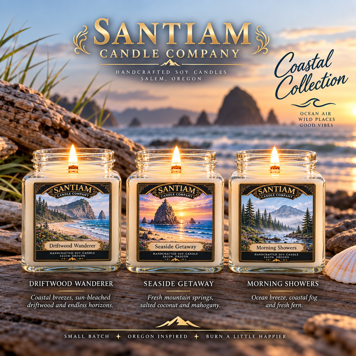 Coastal Collection - Santiam Candle Company