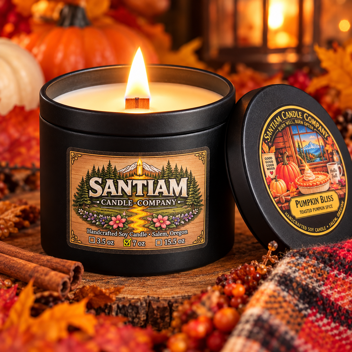 Pumpkin Bliss | 7 oz Tin