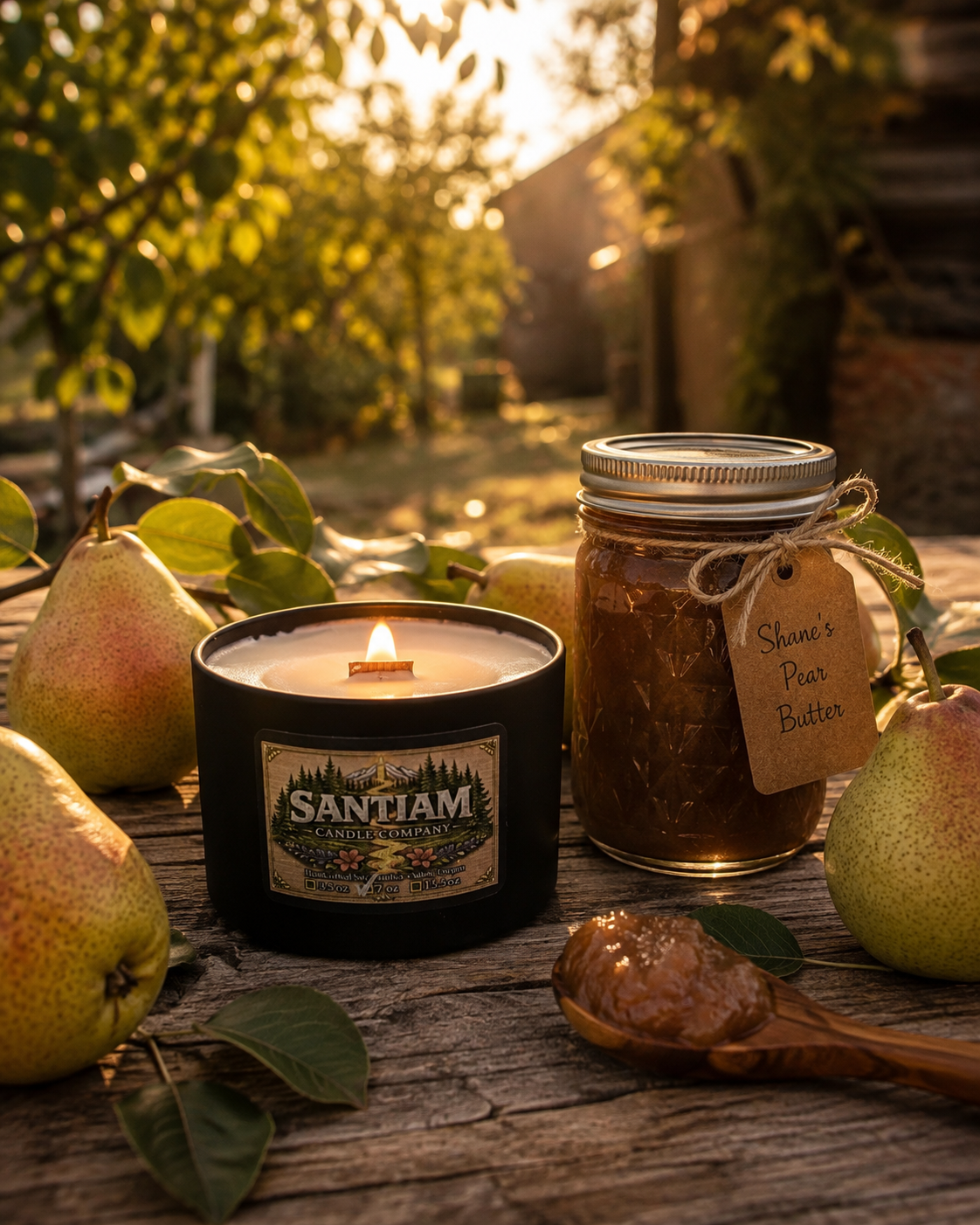 Shane's Pear Butter | 7 oz Handcrafted Soy Candle