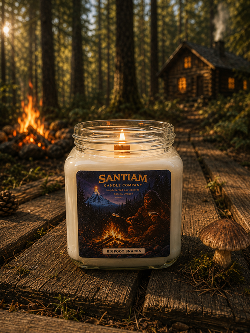 Bigfoot Snacks | 15.5 oz Handcrafted Soy Candle