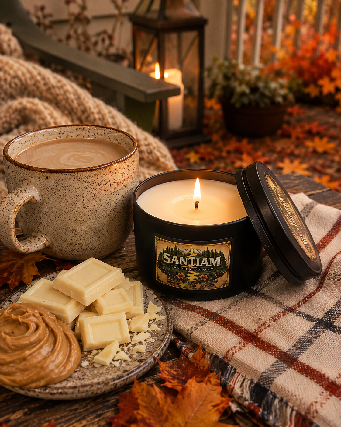 Yoga Pants | 3.5 oz Tin | Handcrafted Soy Candle