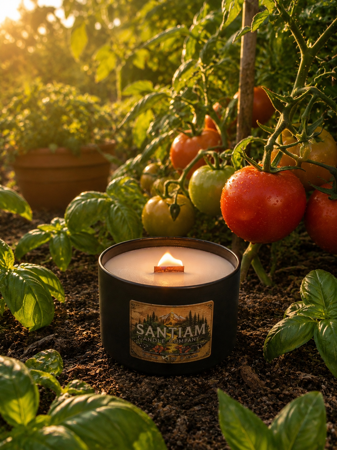 Leaf & Vine | 7 oz Tin | Handcrafted Soy Candle