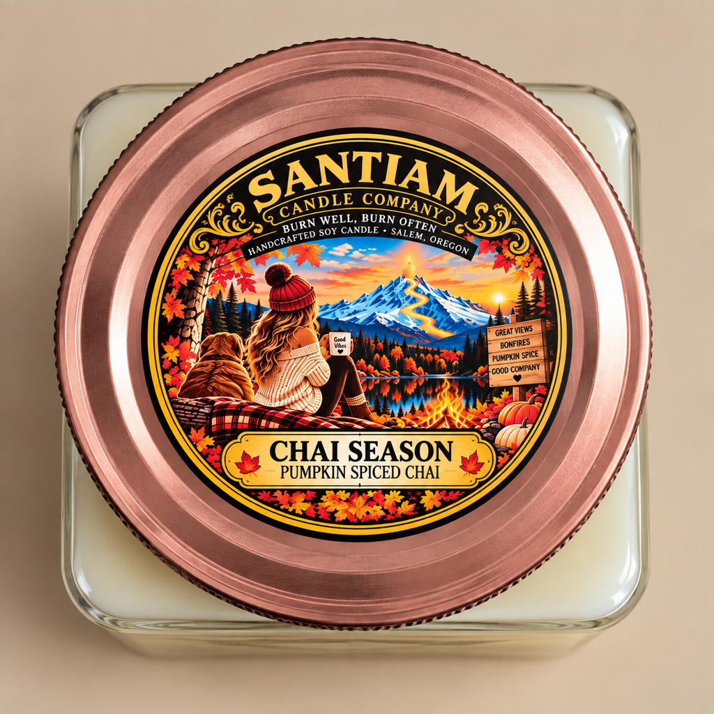 Chai Season | 15.5 oz Handcrafted Soy Candle